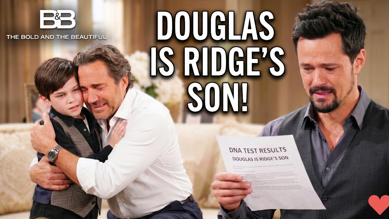 Terrible secret revealed Douglas, Ridge’s and Thomas The bold and the ...